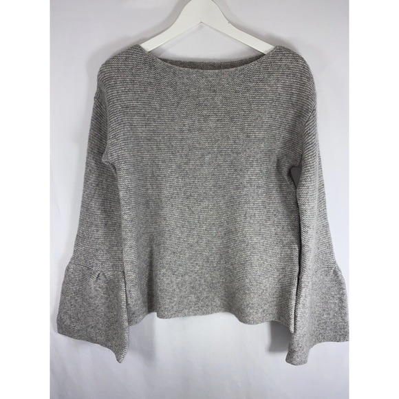 Sundance Dresses & Skirts - SUNDANCE Wool Blend Pullover Bell Sleeve  Gray Long Sleeve Small